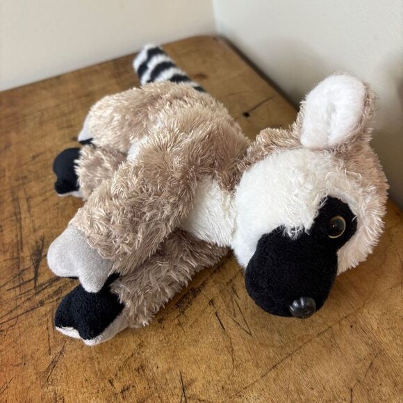 Ring Tailed Lemur Stuffed Animal Plush Toy Approx 10" Great Used Condition - Picture 7 of 9